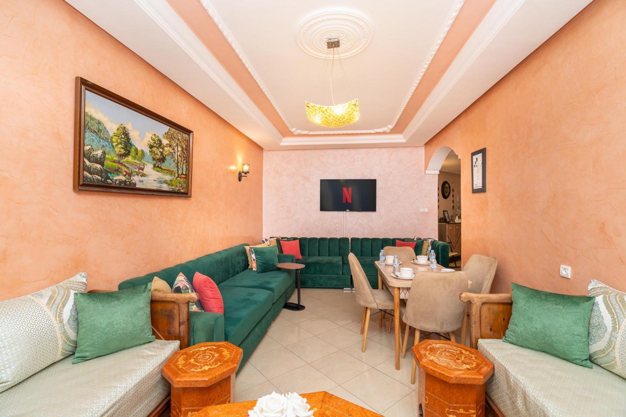 Appartement 2 Chambres Pres De La Corniche Tanger Buitenkant foto