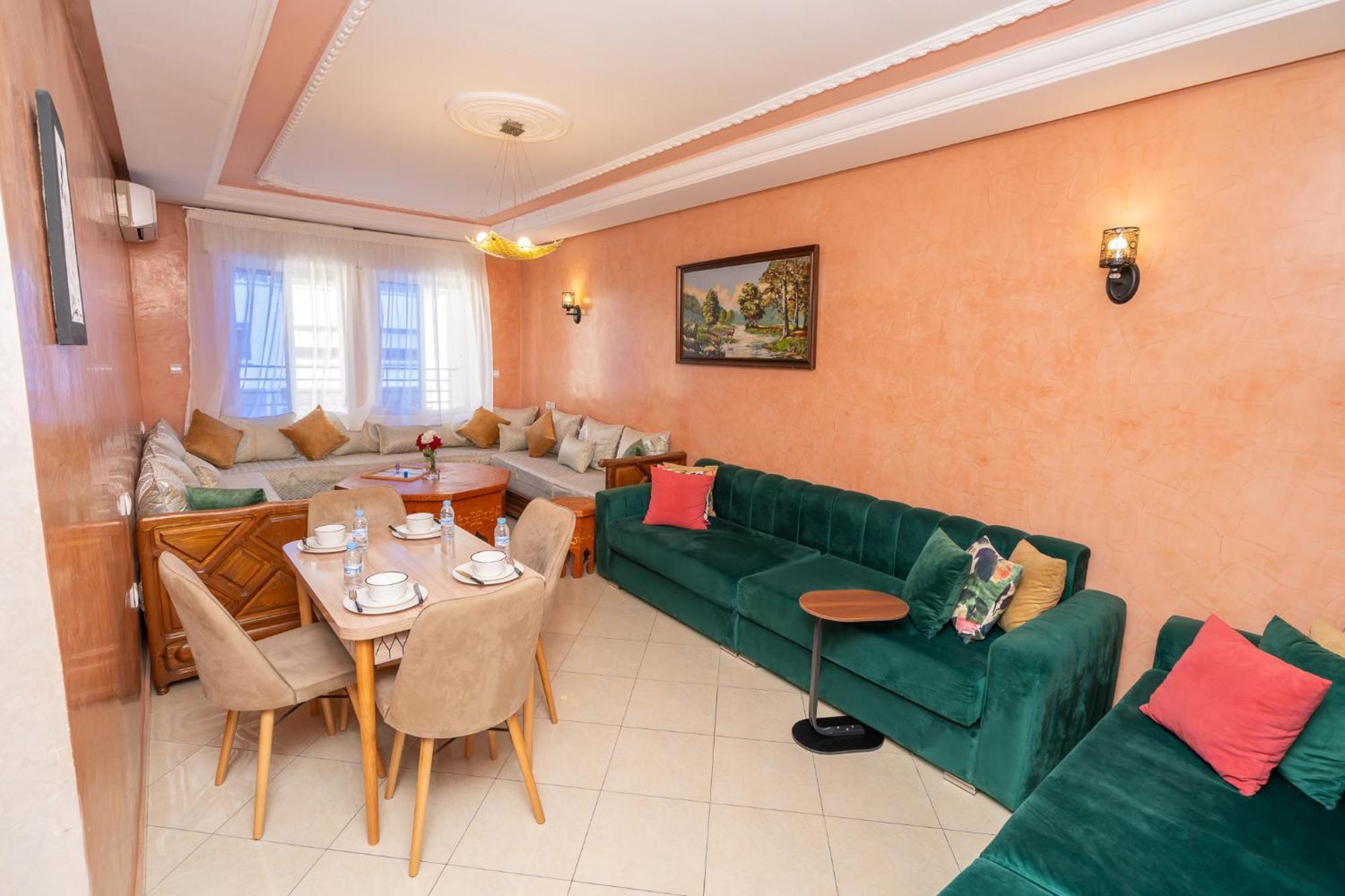 Appartement 2 Chambres Pres De La Corniche Tanger Buitenkant foto