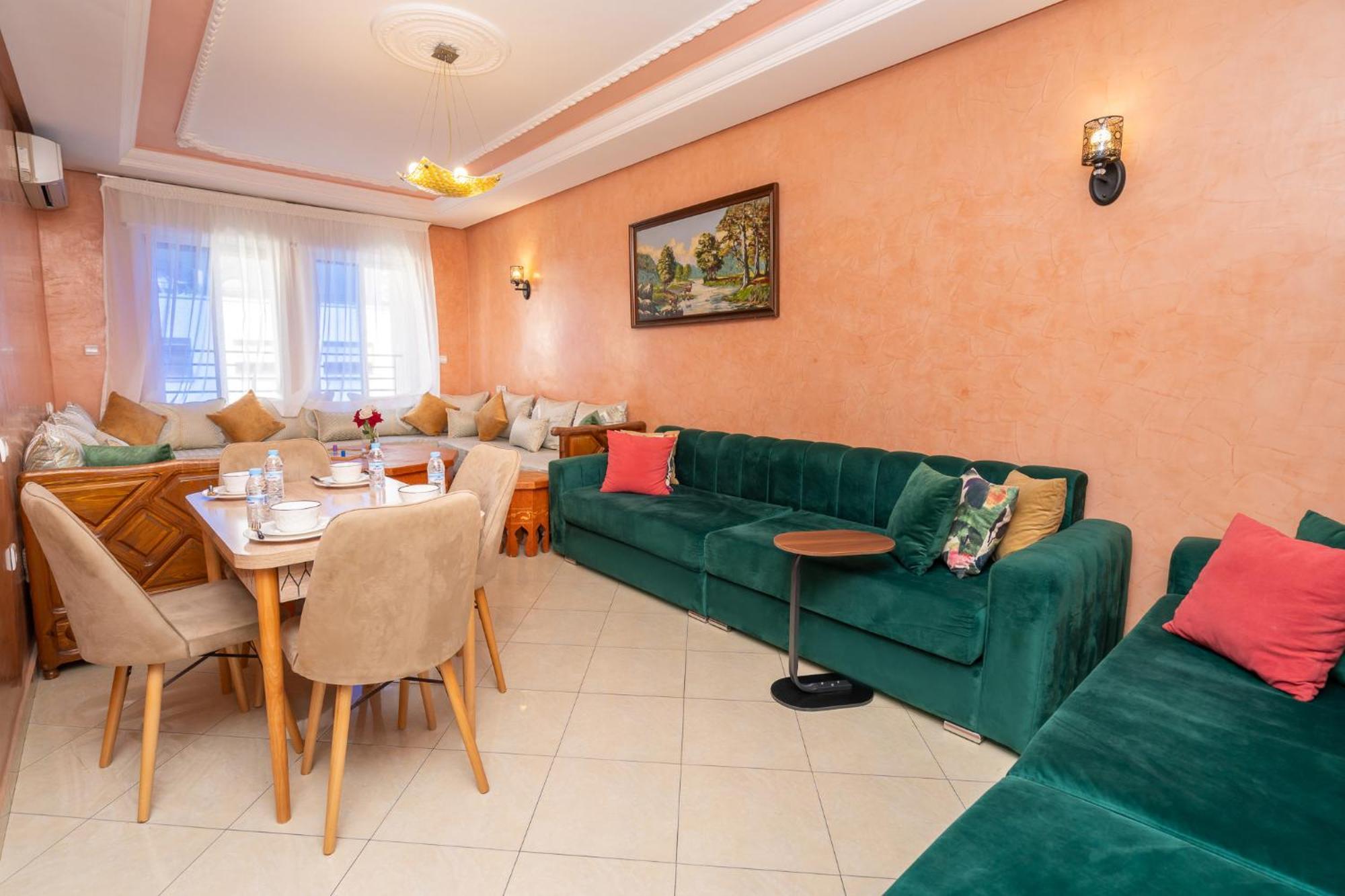 Appartement 2 Chambres Pres De La Corniche Tanger Buitenkant foto